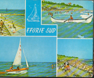 CPI B13160 CARTE POSTALA - EFORIE SUD. MOZAIC foto