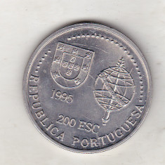 bnk mnd Portugalia 200 escudos 1995 unc , Australia