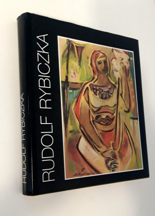 Album de arta Rudolf Rybiczka artist din Bucovina carte in limba germana