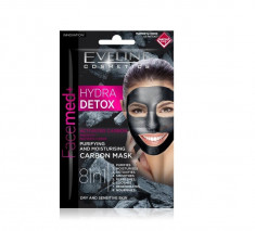 Masca de fata, Eveline Cosmetics, Hydra DETOX 8in1, 10 ml foto
