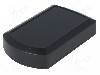 Carcasa ABS, 57mmx92mmx22mm, MASZCZYK - KM-100 BK