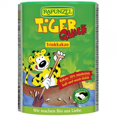 Cacao Bio Tiger Quick Instant Rapunzel 400gr foto