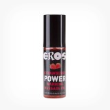 Ulei de masaj EROS Power Warming, cu efect de incalzire, aroma Capsuni, 100 ml