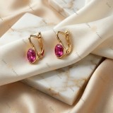 Cercei Rubinia Elegantei , Cercei placati 14K