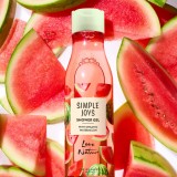 Cumpara ieftin Gel de duș cu pepene roșu organic Love Nature Simple Joys (Oriflame)