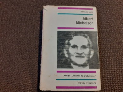 Bernard Jaffe - Albert Michelson foto