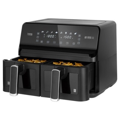 FRITEUZA DUBLA AIRFRYER 8L 2700W TEESA AIR FRYER DUAL foto