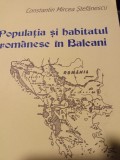 POPULAȚIA ȘI HABITATUL ROMANESC IN BALCANI - CONSTANTIN MIRCEA STEFANESCU 1997