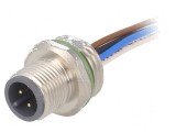 Conector M12 soclu PIN 4 tată A-DeviceNet CANopen 0,5m