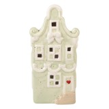 Cumpara ieftin Casuta Craciun ceramica cu led 11x9x22 cm