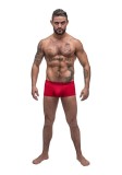 Boxeri Barbati Pure Comfort Wonder Short Rosu L