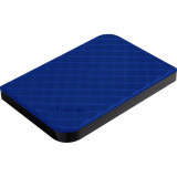 HDD Extern Portabil 1TB Verbatim Store &#039;n&#039; Go 53200, USB 3.0, Albastru