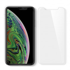 Folie sticla cu sistem de montare Case friendly Spigen GLAS.tR EZ FIT iPhone 11 Pro/X/Xs foto