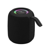 BOXE GEMBIRD portabile bluetooth, RMS: 8W, baterie 1200mAh, microSD, USB, FM-radio, LED light, suport functie TWS, BT v5.3, 110x110x129mm, 450 grame,