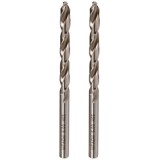 HiKOKI 780210 - Set burghie metal HSS-G 3 mm tija cilindrica 2 bucati