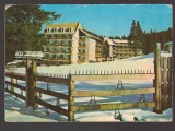 CPIB 24470 CARTE POSTALA - POIANA BRASOV. HOTEL &quot;TELEFERIC&quot; ,CIRCULATA, 1976, STAMPILE, TIMBRU