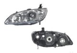 Far Honda Civic Sedan 01.2004-09.2005 DEPO partea Stanga cu bec HB3+HB4