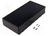 Carcasa ABS, 110mmx220mmx44mm, IP54, HAMMOND - 1599HBKBAT