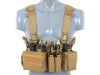 Vesta tactica Sniper Chest Rig 8Fields Coyote