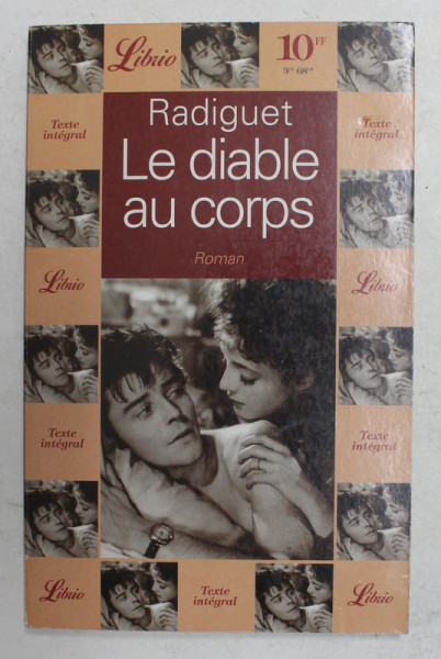 LE DIABLE AU CORPS par RAYMOND RADIGUET - 1996