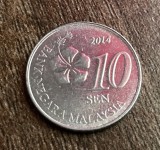 C50 - Moneda foarte veche - Malaezia - 10 sen - 2014