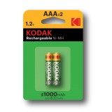 Baterie reincarcabila Kodak 1000mAh AAA 1.2V NiMH-Conținutul pachetului 1x Blister