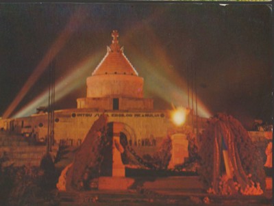 CPI B14436 CARTE POSTALA - JUDETUL VRANCEA. MAUSOLEUL EROILOR foto