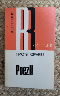 TIMOTEI CIPARIU -POEZII foto