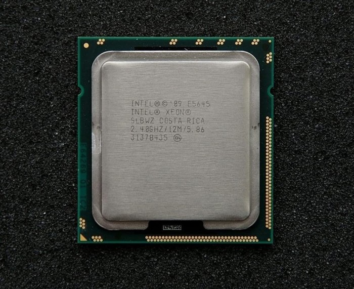 Procesor server INTEL Six-Cores Xeon CPU E5645 2.40GHZ/12MB LGA1366 SLBWZ