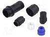 Conector circular, mama, 2 pini, BULGIN - PXP4011/02S/5560