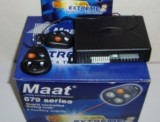 Alarma Auto MAAT 679 Extreme 2, Protectie Usa, Capota, Portbagaj, Senzor Soc, Telecomanda, Blocare Motor, Avertizare Acustica/Optica