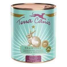 Terra Canis Grain-freei&amp;gt;? Rabbit with courgette, apricot &amp;amp;amp; savory 800 g foto