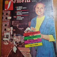 revista femeia noiembrie 1977-ceausescu la ziua recoltei in orasul pitesti