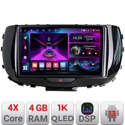 Navigatie Kia Soul 2020- A-soul 4+64 InCell Display 1K Android Waze USB Navigatie Internet Youtube Radio CarStore Technology