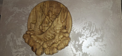 Ornament lemn sculptat foto