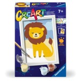 Cumpara ieftin Ravensburger - CreArt pictura pe numere pentru copii leu salbatic