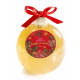 Gel dus, cadou Craciun aroma Vanilla &amp; Honey &Oslash; 9,5 cm x 12,5 H, 500 ml