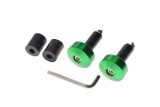 Set 2 capeti ghidon drepti, pentru motociclete, culoare verde, diametru cauciuc Cod Produs: MX_NEW AW56918GN