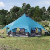 vidaXL Cort de Familie albastru 10 persoane 42017392