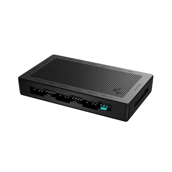 FAN HUB DeepCool &quot;SC790&quot; 6 port 3 pin ARGB, control PWM , &quot;R-SC790-BKNSNN-G&quot;