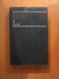 OPERE , VOL. V PROZA , SUFERINTELE TANARULUI WERTHER , SCRISORI DIN ELVETIA , BASMUL , AFINITATILE ELECTIVE , NUVELA de GOETHE ,1987 * DEFECT PAGINA D