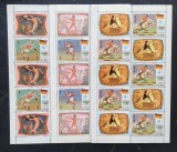 RAS al KHAIMA-OLIMPIADA MUNICH 1972-5 SERII IN 3 COLI MICI-MNH** - RAK 110B