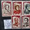 1961-Franta YT=1301-1304a+1305 5val c set MH RAR