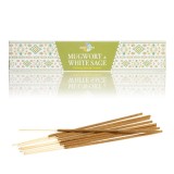 Cumpara ieftin Betisoare Parfumate Dreptunghi - Set 10 Buc -Sacred Elements Mugwort White Sage