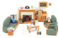 Jucarie Sylvanian Families Deluxe Living Room Set foto