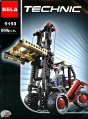 JOC CONSTRUCTIE DIN PIESE TIP LEGO COMPATIBILE 100%,MOTOSTIVUITOR 2in1, 800PCS. foto