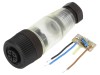 Conector M12 mamă 4 pini, IP67