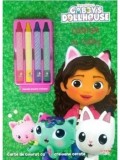 Cumpara ieftin Coloram cu Gabby. Carte de colorat cu 4 creioane cerate. Gabby&#039;s Dollhouse/***