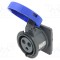 Conector alimentare AC trifazat IP&amp;S 250V IP67 soclu mamă AMPHENOL