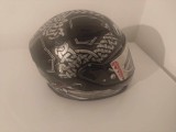 Casca Moto Integrala Airoh Sword Black Gloss, Marimea XL, Noua. Fibra Carbon, Sistem Inchidere Dublu Inel, Interior Detasabil